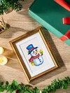 16pcs Mini Square Diamond Painting - Christmas