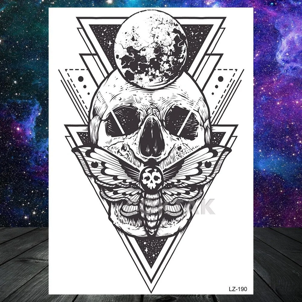 COKTAK Sexy Watercolor Lavender SweetPeas Flower Blossom Temporary Tattoos Sticker Fake Tattoo For Women Girl Art Daisy Tatoos