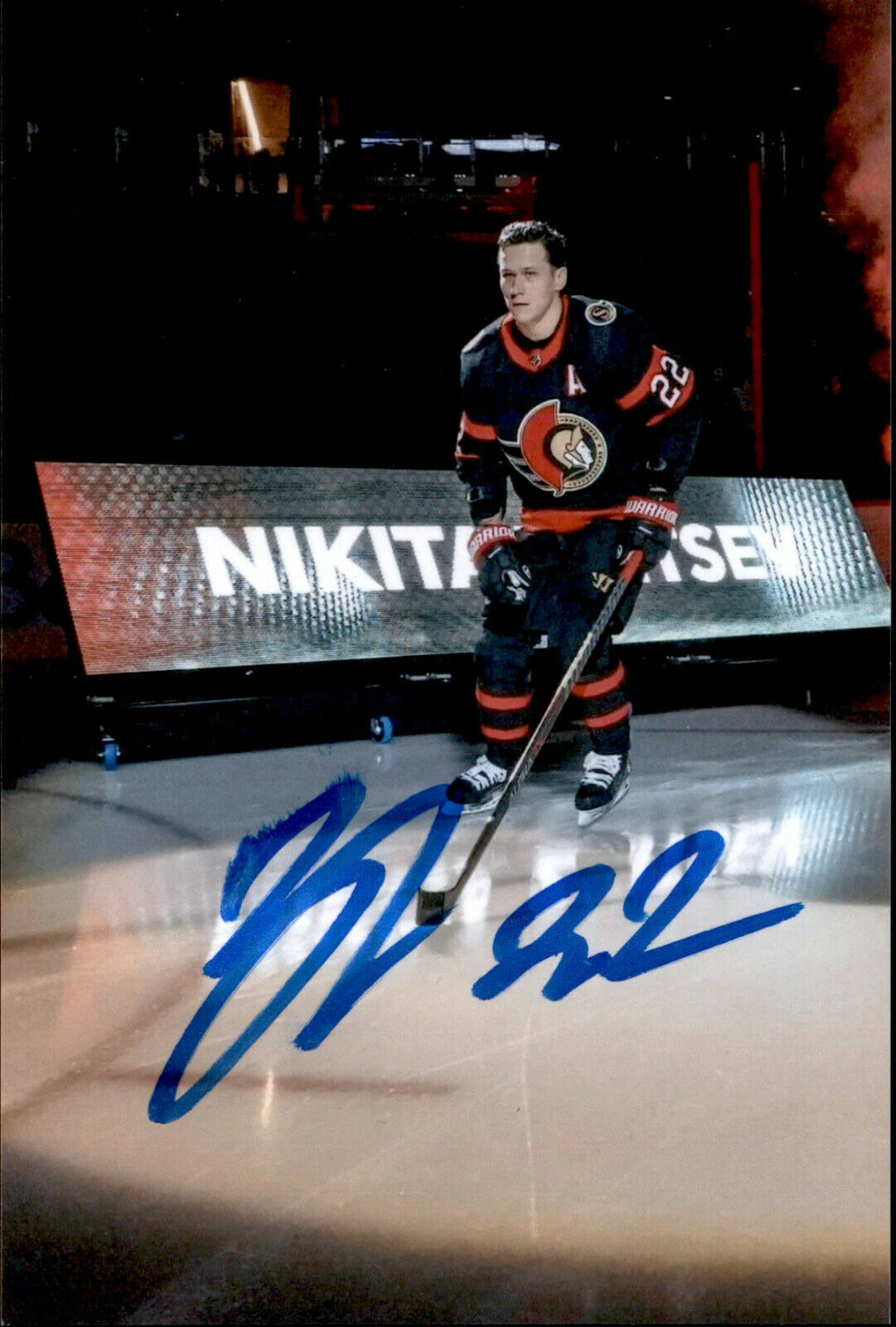 Nikita Zaitsev SIGNED autographed 4x6 Photo Poster painting OTTAWA SENATORS