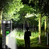 COB Flashlight IPX4 Waterproof Searchlight 4 Modes for Hiking Climbing Emergency