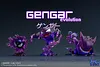 1/20 Scale World Zukan Evolutionary Combination Series Gengar Family - Pokemon Resin Statue - MG Studios