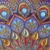 DIY Mandala Special Shaped Diamond Painting 50 Pages Notepad A5 Sketchbook