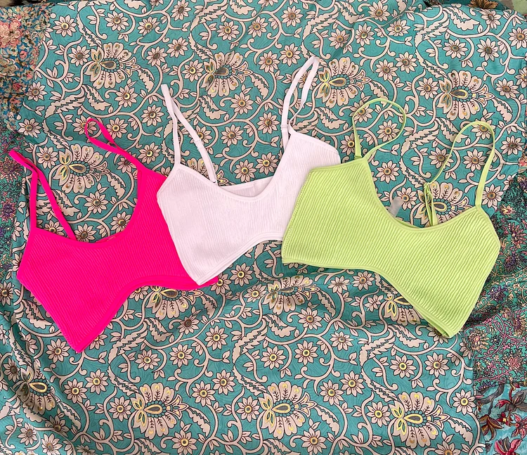 Sour patch crop top