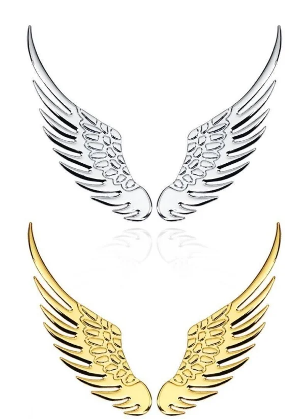 Car Decoration Wings Three-dimensional Car Logo Personalized Decoration [one pair]