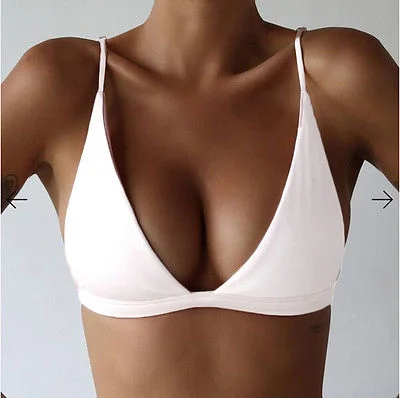 2019 Brazilian Bikini Tops Summer Women Swimsuit Swimwear Sexy Bikinis Bathing Suit Women Swimming Costume Ladies Tops Biquini
