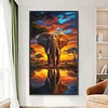 Elephant - Diamond Painting - Full Round Drill (Canvas|40*70cm)