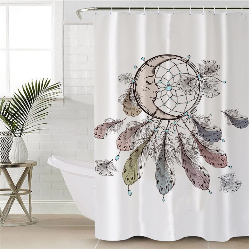 

Boho Dreamcatcher - Print Shower Curtain, 180*200cm, 501 Original