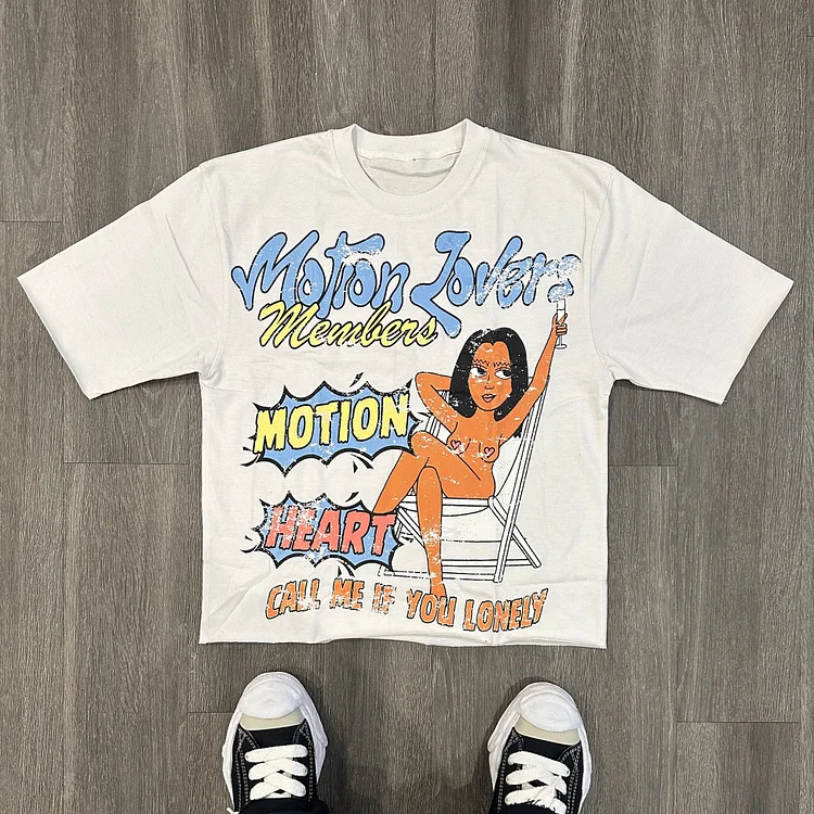 Personalized Beach vacation printed T-shirt Print 100% Cotton Short Sleeve T-Shirt