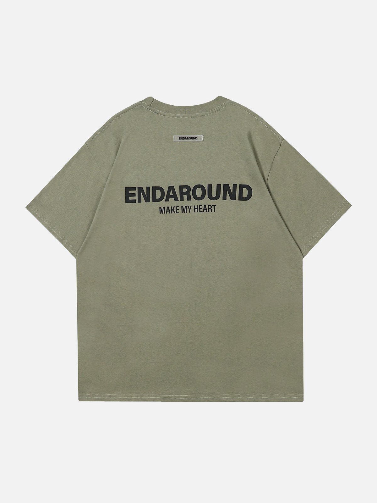 Aelfric Eden "ENDAROUND" Labelling Tee mysite James Yang