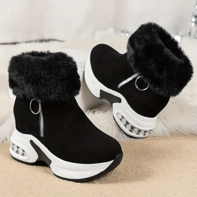 🔥LAST DAY 50% OFF🔥）💝Women's Warm Thick Sole Air Cushion Orthopedic Boots