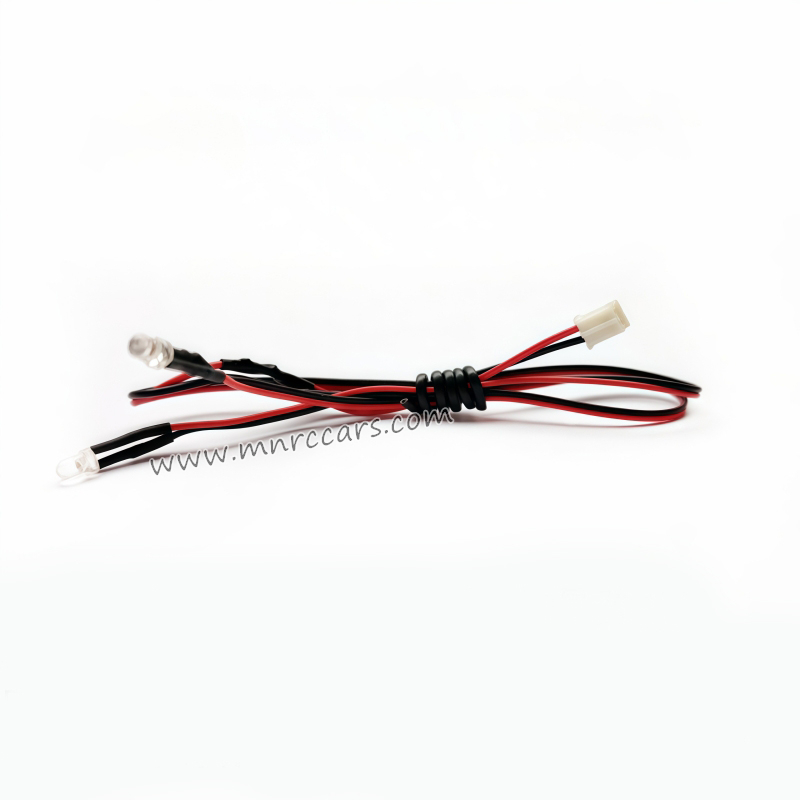 MN Model MN-82S RC Car Parts Upgraded Front Bumper Fog Lights (OEM Compatible)