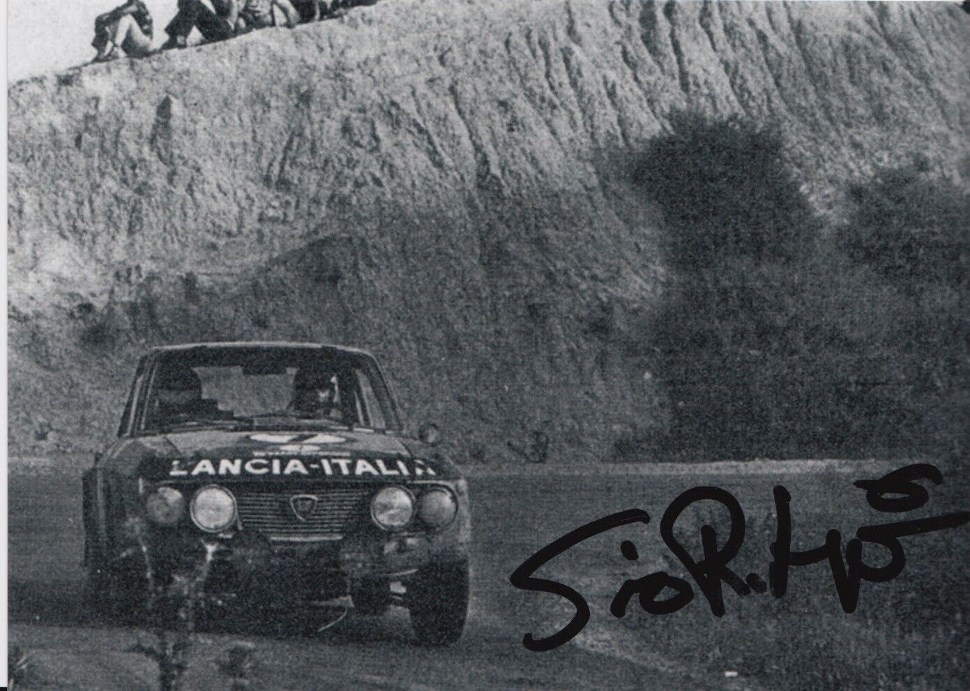 Simo Lampinen Hand Signed 7x5 Photo Poster painting - Rally Autograph.