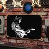 Rory Gallagher - Panneaux en &eacute;tain m&eacute;tallique(20*30cm/30*40cm) - Musique