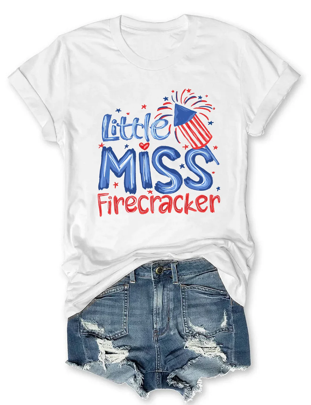 Little Miss Firecracker T-shirt