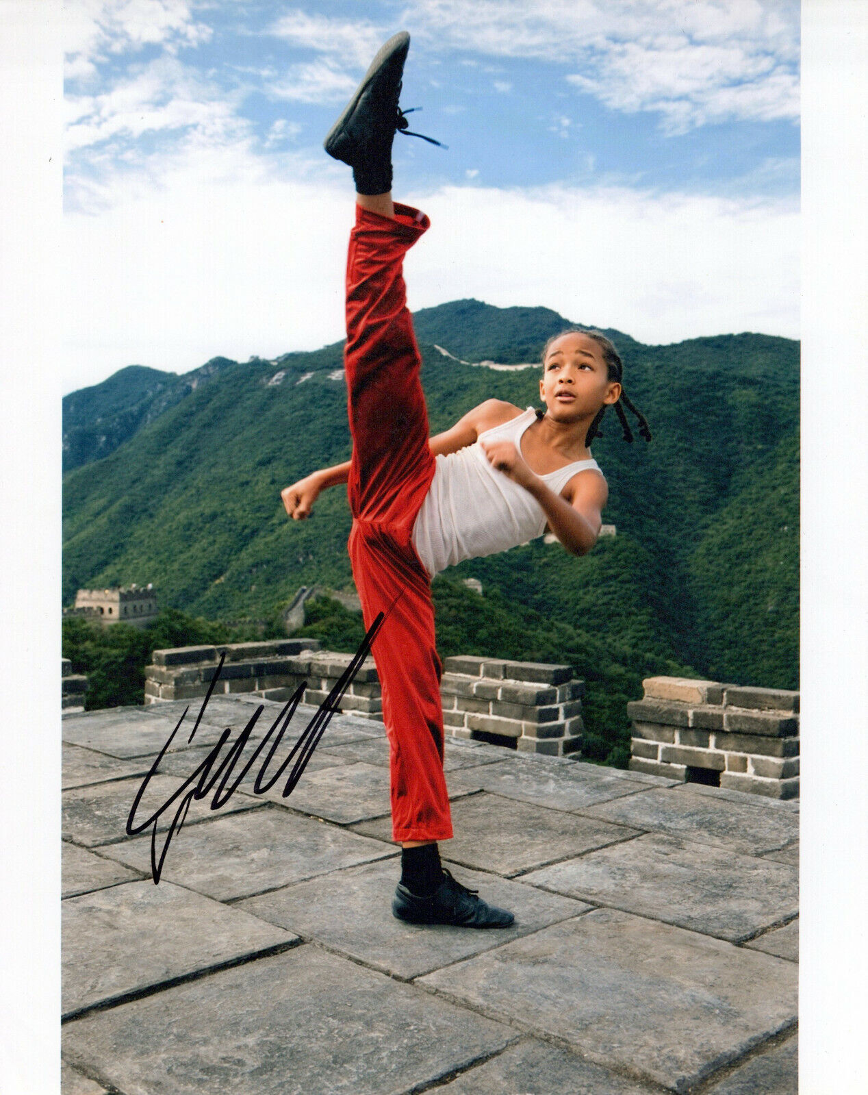 Jayden Smith The Karate Kid autographed Photo Poster painting signed 8x10 #3 Dre Parker