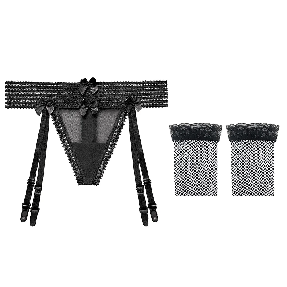 Sdrawing Sdrawing White Silk Sexy Garter Lace Lace Legs Long Perspective Tempting Over The Knee Black Silk Garter Garter 2067