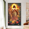Jesus Glühen 5d DIY Diamant Kunst Malerei Kit Quadrat Vollbohrer Dimond Art 45x75cm