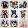 (Multi-Style) Colorful Dog-11CT Stamped Cross Stitch 40*40cm/15.75*15.75in