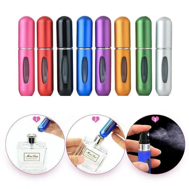 Bazeec™Refillable Travel Perfume Atomizer