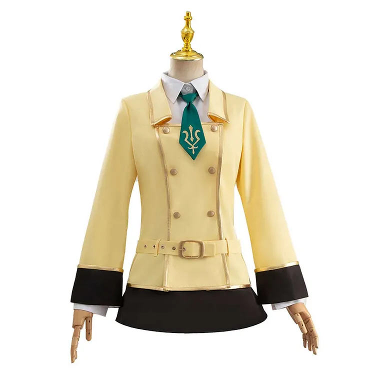2024 C.C. Yellow Set Outfits Cosplay Costume Halloween Carnival Suit