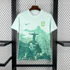 2025 Brazil Jesus Special Edition Light Green Soccer Jersey