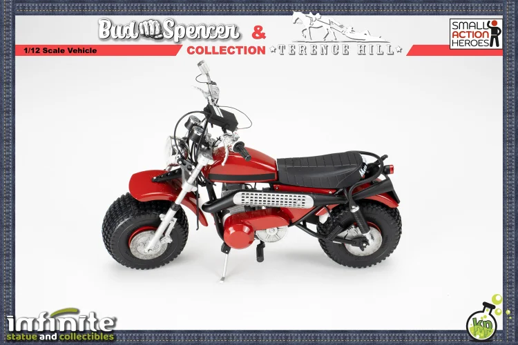 Pre-order Infinite Statue X Kaustic Plastik-1974 1:12 scale Bud Spencer &  Terence Hill Figures Motorcycle/Dune Buggy