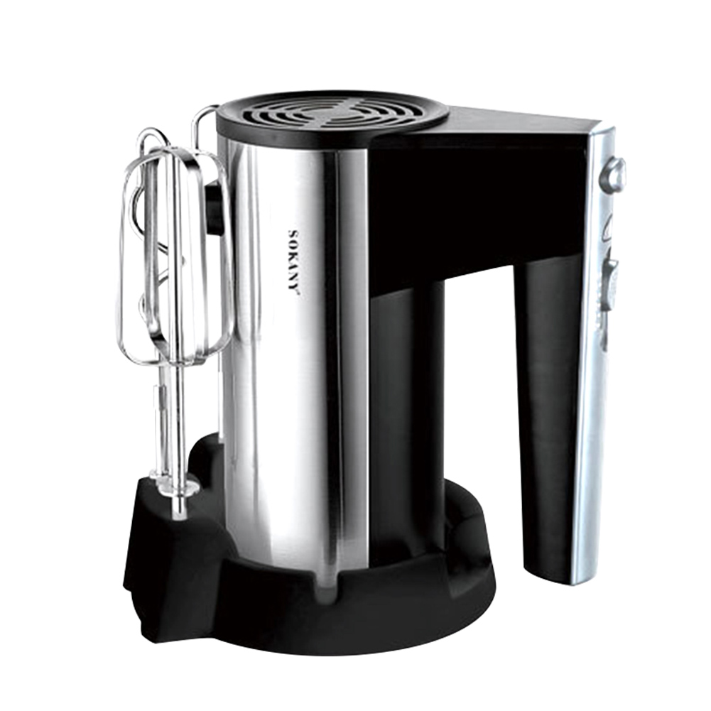 

300W Electric Hand Mixer Dough Blender with 2 Egg Beaters and Dough Hooks, 501 Original