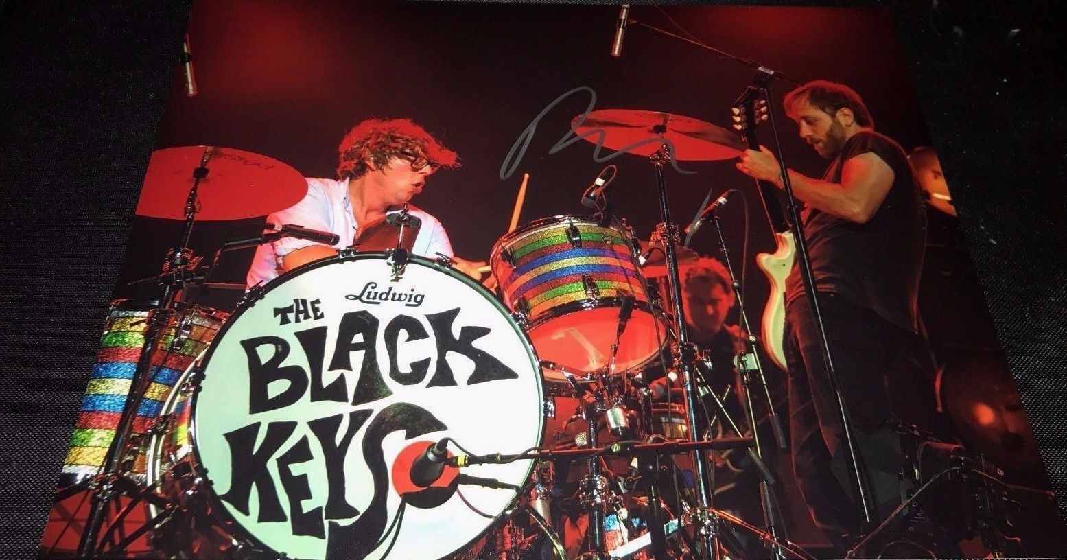 Patrick Carney The Black Keys Drummer Concert Signed 11x14 Photo Poster painting w/COA Proof