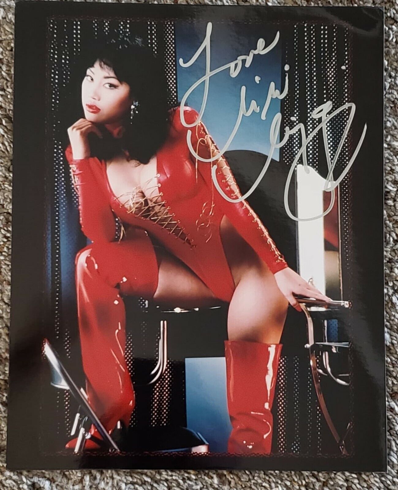 * RARE * Mimi Miyagi Adult Asian Film Star Signed 8x10