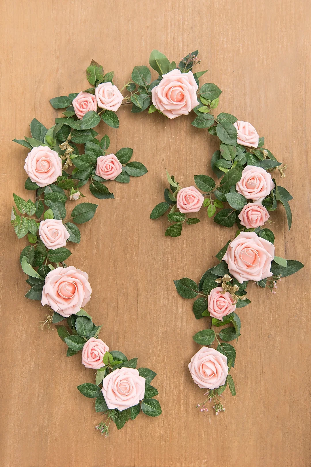 5ft Flower Garland in Blush & Cream
