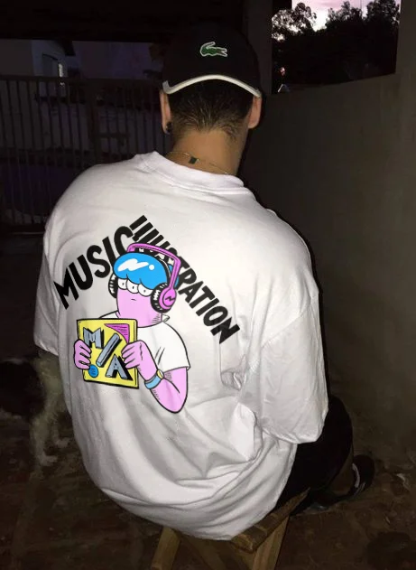 Music Illustration T-shirt