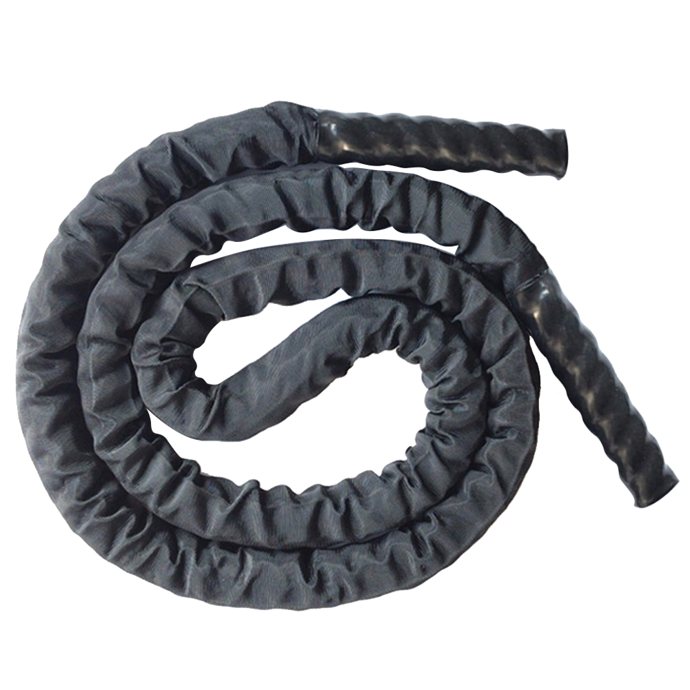 

Heavy Thick Battle Skipping Jump Rope Strength Training Fitness for Boxing, Black, 501 Original