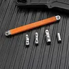 Slim Offset Impact Extension Wrench 15.4in with 4 Drive Adapters