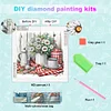 (US Local)Flower-Special Shaped Diamond Painting Kit