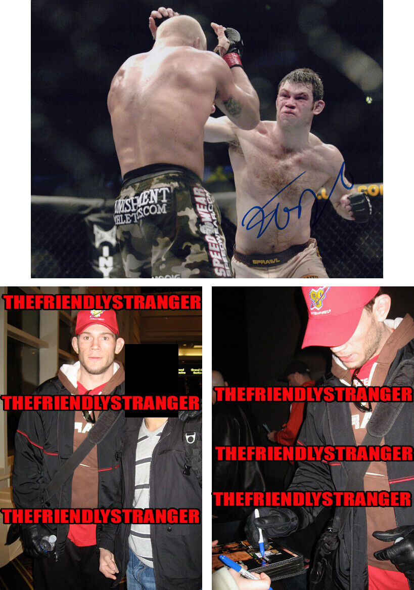 FORREST GRIFFIN signed Autographed UFC