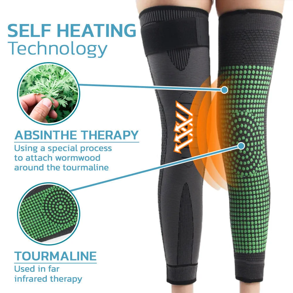 KNEECA Tourmaline Self-heating Knee Sleeve （🔥Limited Time Discount Last 40 Minutes）