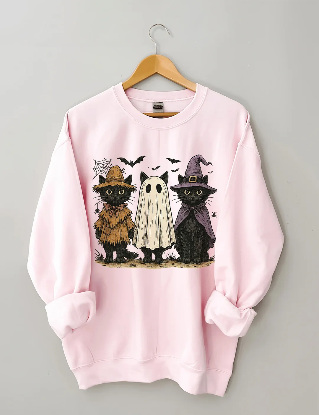  Halloween Cat Sweatshirt