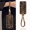 Leopard Print iPhone Case with Lanyard