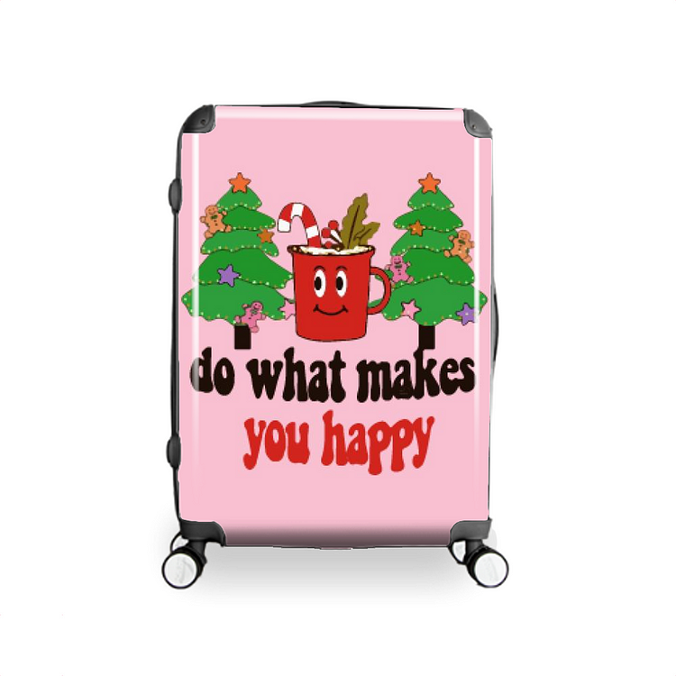 Do What Makes You Happy, Optimism Hardside Luggage