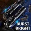 High Power Flashlight 3 Gear Mini Super Bright Torch for Outdoor Camping Fishing