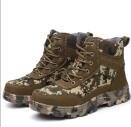 Men Safety Work Boots Winter Camouflage Army Warm Steel Toe Cap Shoes Mens Labor Insurance Puncture Proof Snow Boot