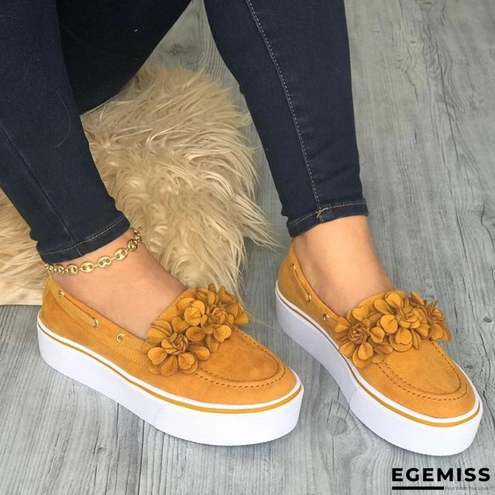 Slip on Faux Suede All Season Shoes | EGEMISS