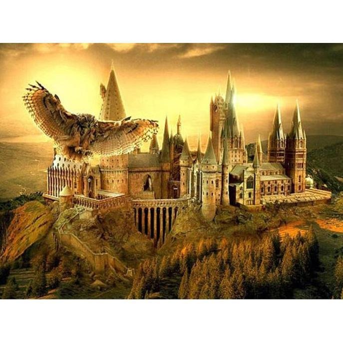 Peinture au diamant - Full Round - Hogwarts School