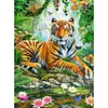 Tiger | Full Round Diamond Painting Kits