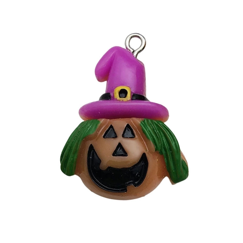 1 Piece Resin Pumpkin Hand Bat Pendant Jewelry Accessories