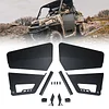 KEMIMOTO Aluminum Half Door Compatible with Polaris Ranger XP 1000 2018-2025, Ranger 1000 2020-2025, Lower Door Panels with PC Window to Expand Visibility