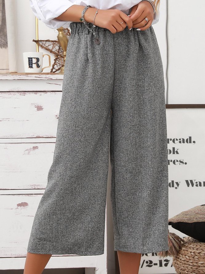 Dark Grey Shift Casual Pants