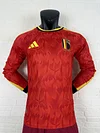 Belgium 2026 Home Long Sleeve Player Version 