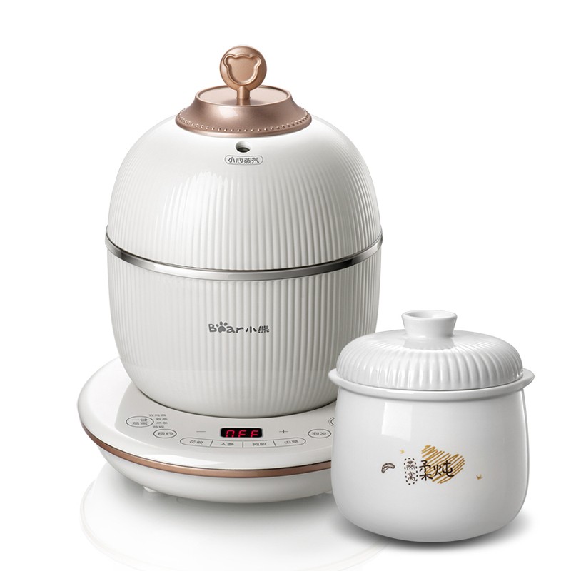 小熊迷你电炖盅 家用隔水炖电炖锅智能全自动蒸煮养生煲汤小炖锅-Digicat 猫电澳洲