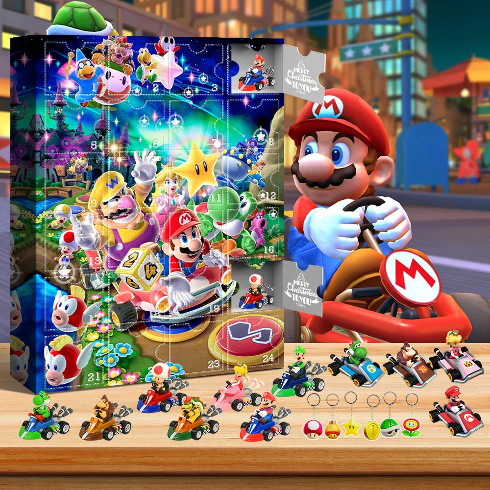 Mario Kart Advent Calendar The One With 24 Little Doors